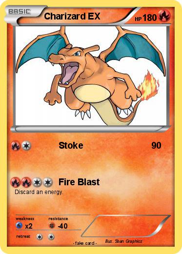 Pokemon Charizard EX