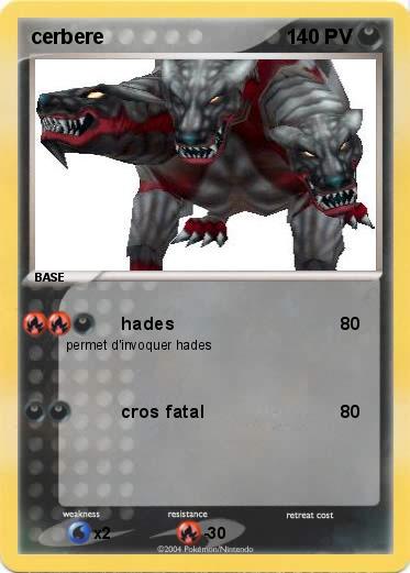 Pokemon cerbere