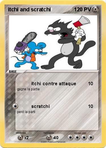 Pokemon itchi and scratchi