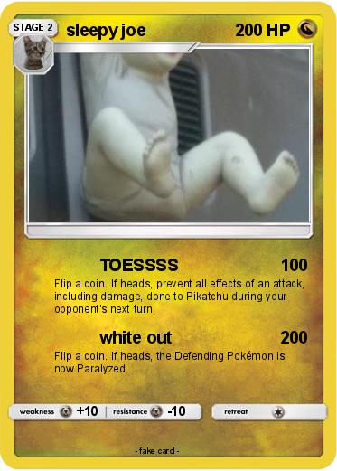 Pokemon sleepy joe