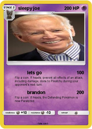 Pokemon sleepy joe