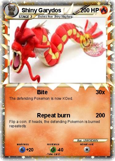 Pokemon Shiny Garydos