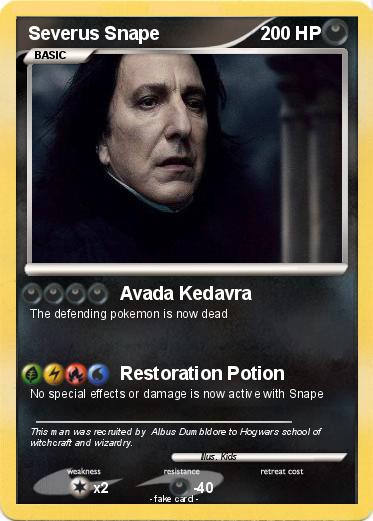 Pokemon Severus Snape