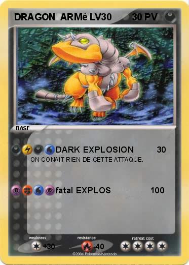 Pokemon DRAGON  ARMé LV30