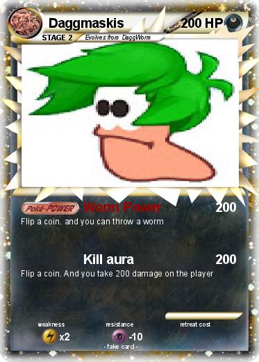 Pokemon Daggmaskis