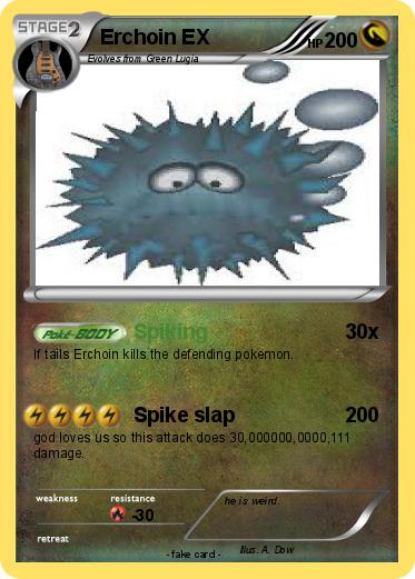 Pokemon Erchoin EX