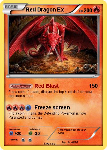 Pokemon Red Dragon Ex