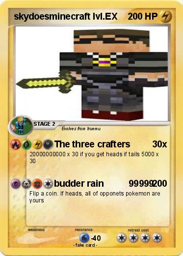 Pokemon skydoesminecraft lvl.EX