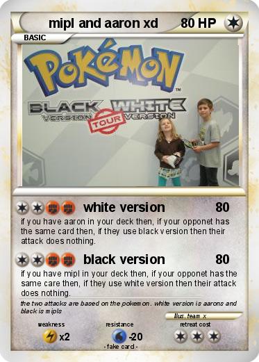 Pokemon mipl and aaron xd