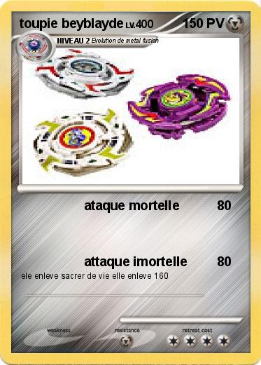 Pokemon toupie beyblayde