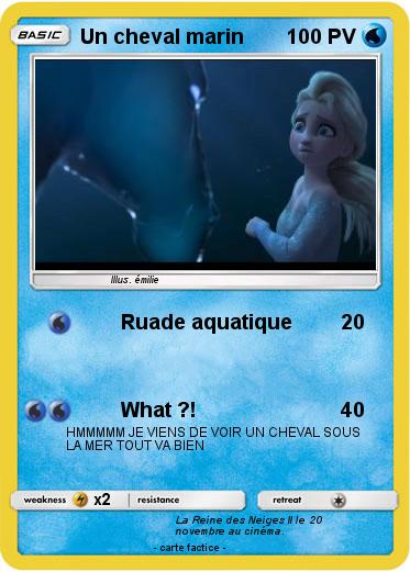 Pokemon Un cheval marin