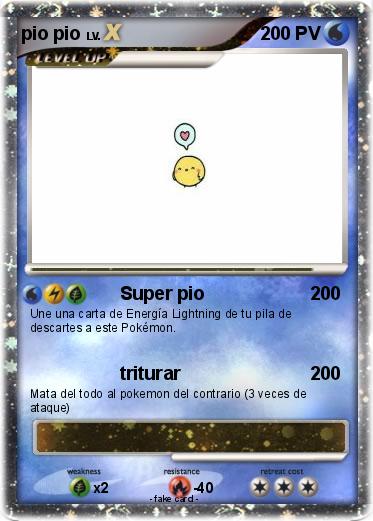 Pokemon pio pio