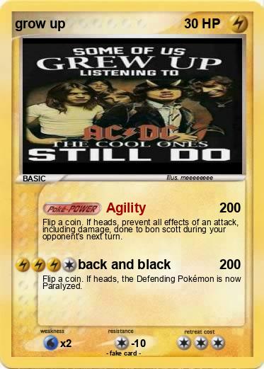 Pokemon grow up