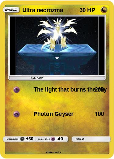 Pokemon Ultra necrozma