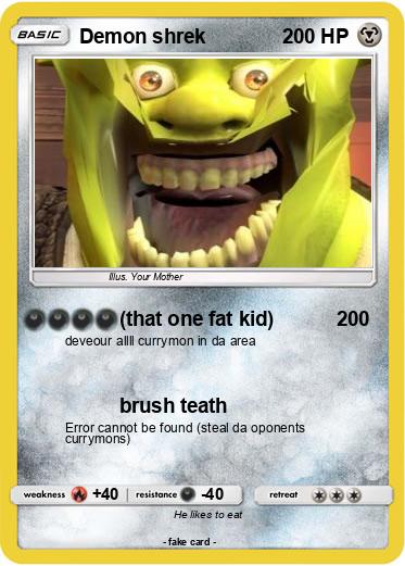 Pokemon Demon shrek