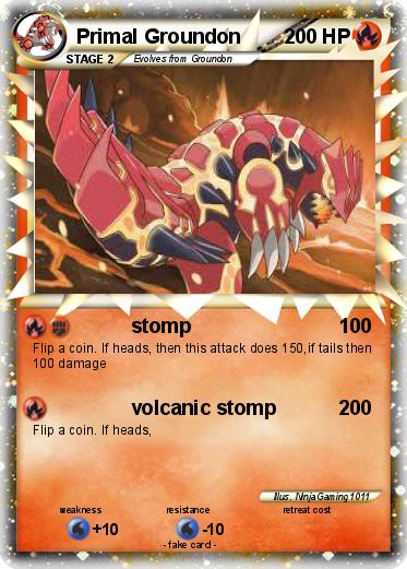 Pokemon Primal Groundon
