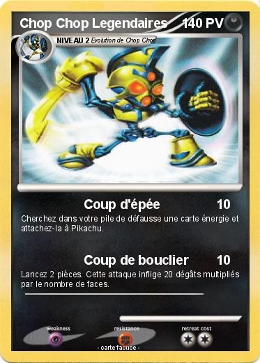 Pokemon Chop Chop Legendaires