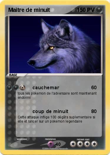 Pokemon Maitre de minuit