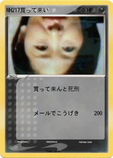 Pokemon NH217買って来い