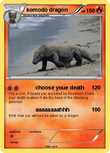 Pokemon komodo dragon