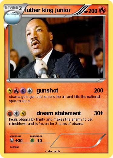 Pokemon luther king junior