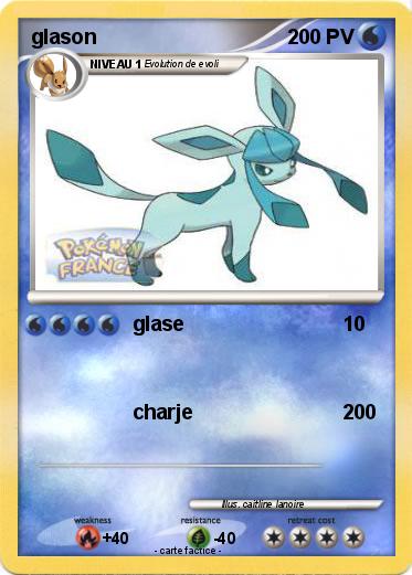 Pokemon glason