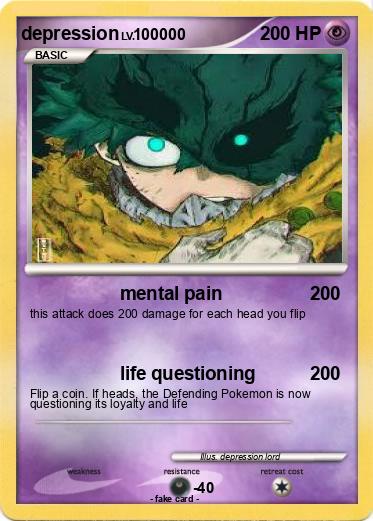 Pokemon depression