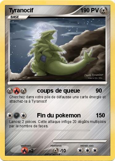 Pokemon Tyranocif