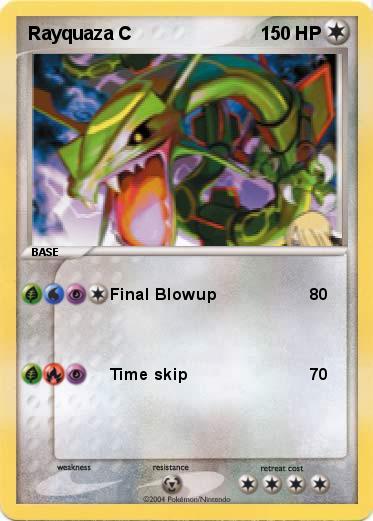 Pokemon Rayquaza C