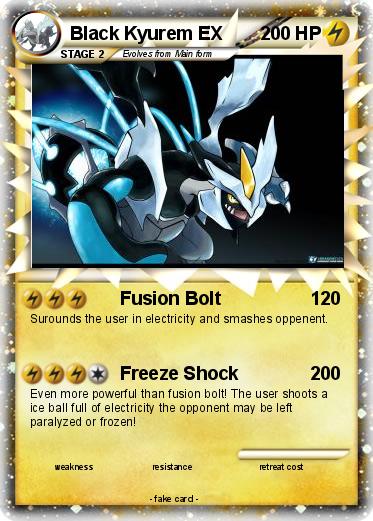 Pokemon Black Kyurem EX