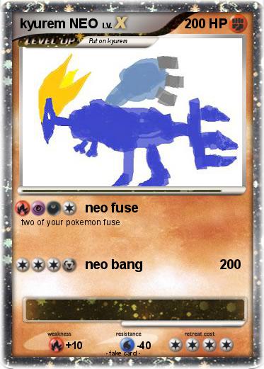 Pokemon kyurem NEO