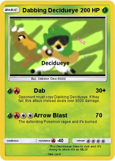 Pokemon Dabbing Decidueye