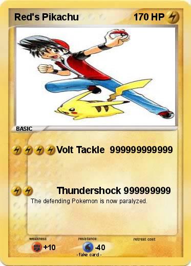 Pokemon Red's Pikachu