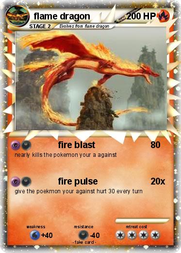 Pokemon flame dragon