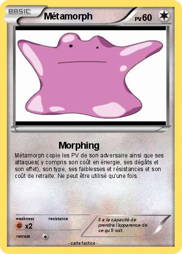 Pokemon Métamorph