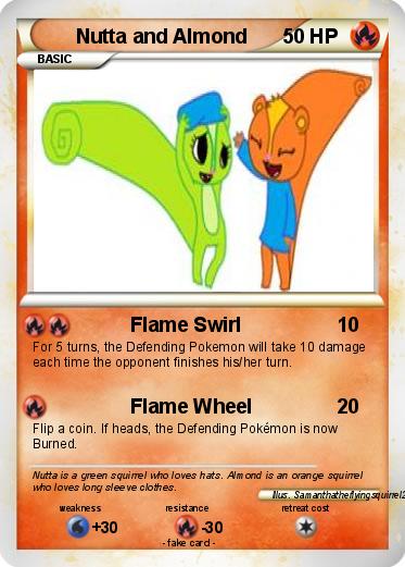Pokemon Nutta and Almond