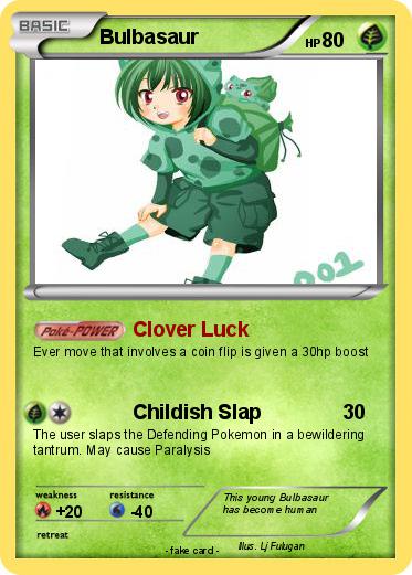 Pokemon Bulbasaur