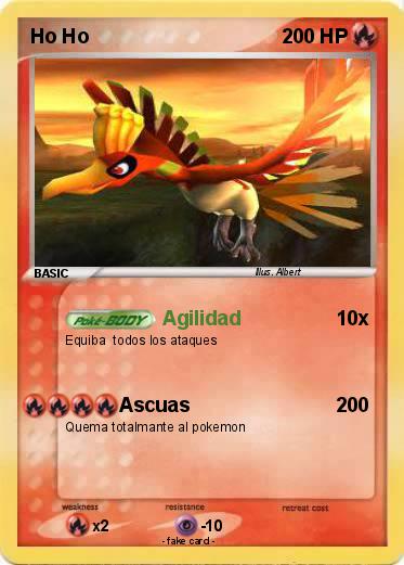 Pokemon Ho Ho