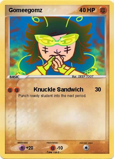 Pokemon Gomeegomz