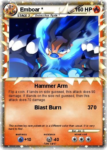 Pokemon Emboar *