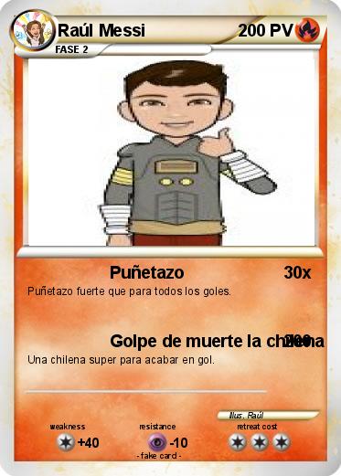Pokemon Raúl Messi