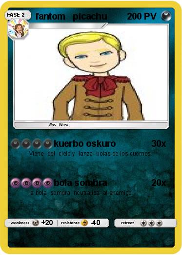 Pokemon fantom   picachu