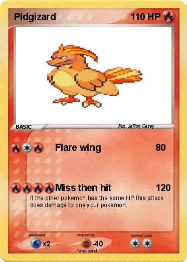 Pokemon Pidgizard