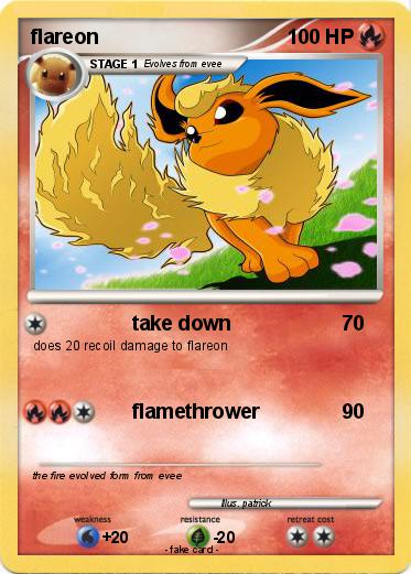 Pokemon flareon
