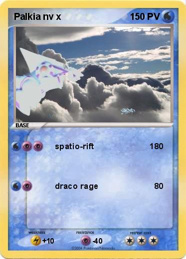 Pokemon Palkia nv x