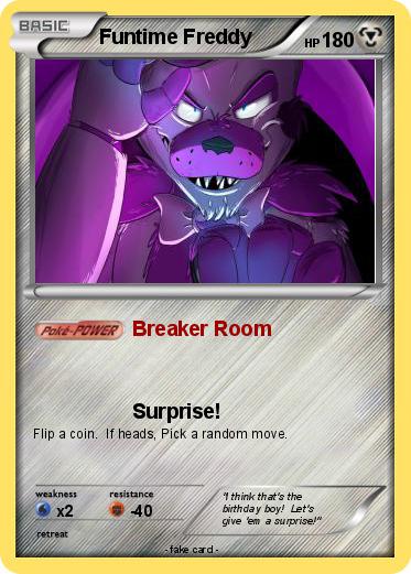 Pokemon Funtime Freddy