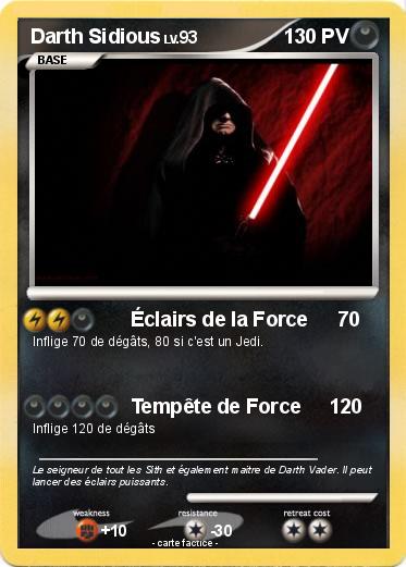 Pokemon Darth Sidious