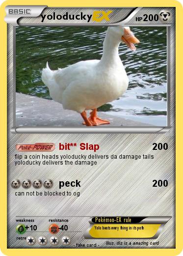 Pokemon yoloducky