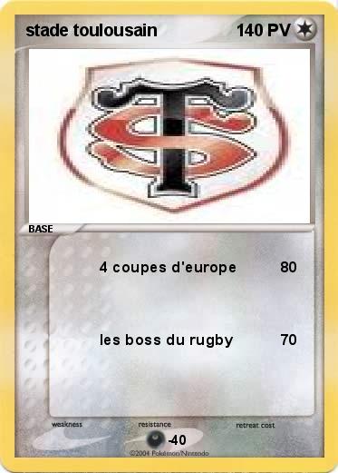Pokemon stade toulousain