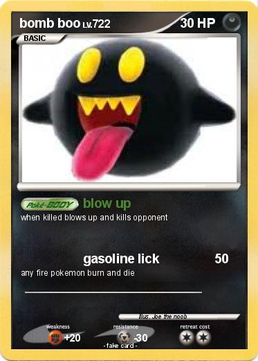 Pokemon bomb boo